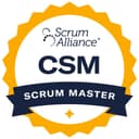 Certified Scrum Master badge